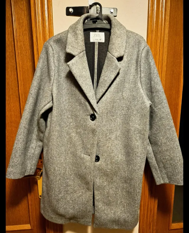 Abrigo Zara Gris Niña
