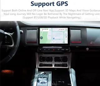 BF.Radio Coche Android Jaguar XF X250 4+32 GB RAM.