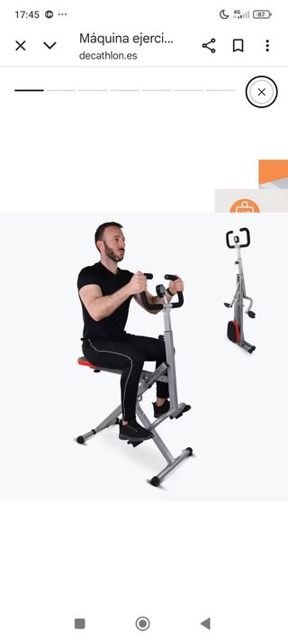 Máquina de ejercicios Decathlon
