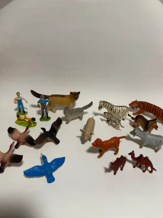 Set animales granja variados