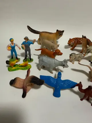 Set animales granja variados