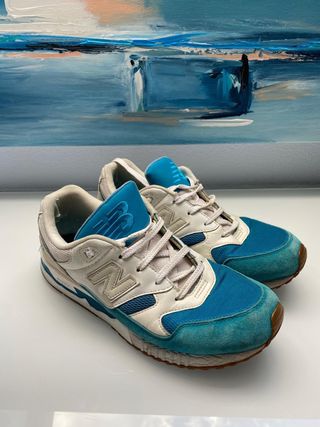 Zapatillas New Balance Azul y Turquesa