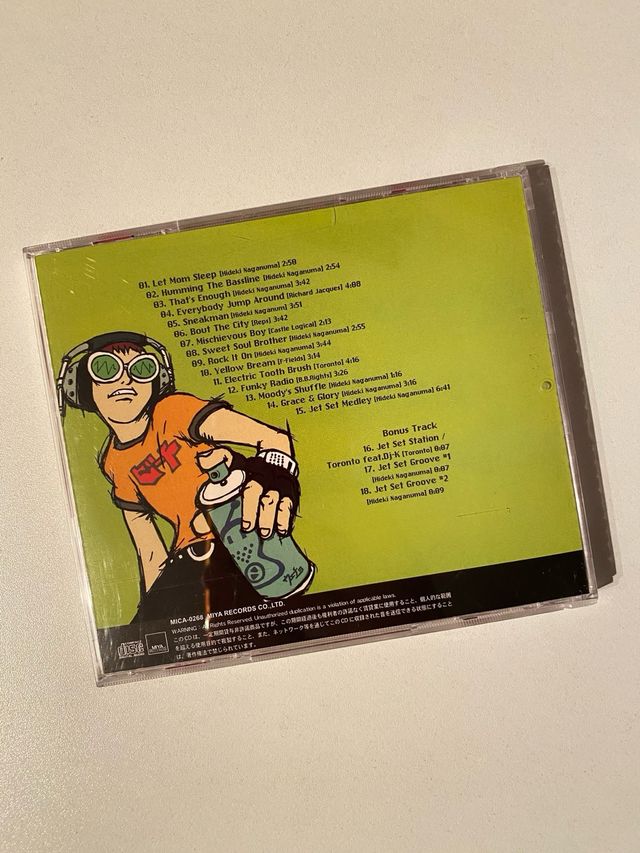 CD Colonna Sonora Originale di Jet Set Radio