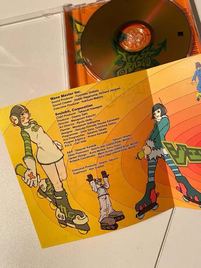 CD Colonna Sonora Originale di Jet Set Radio