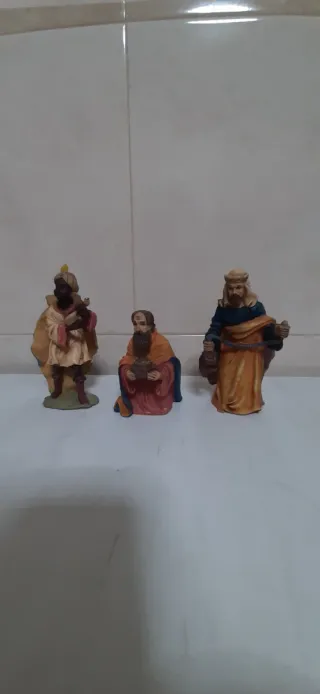 Belén figuras resina