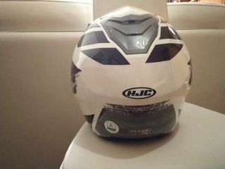 Casco Moto HJC IPO Blanco Negro