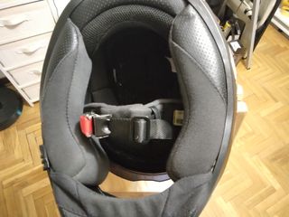 Casco Moto HJC IPO Blanco Negro