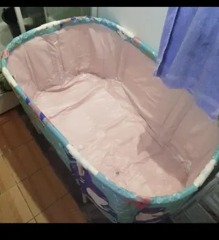 Vasca da bagno pieghevole