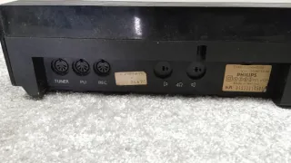 Amplificador Vintage Philips 540 Plata/Negro