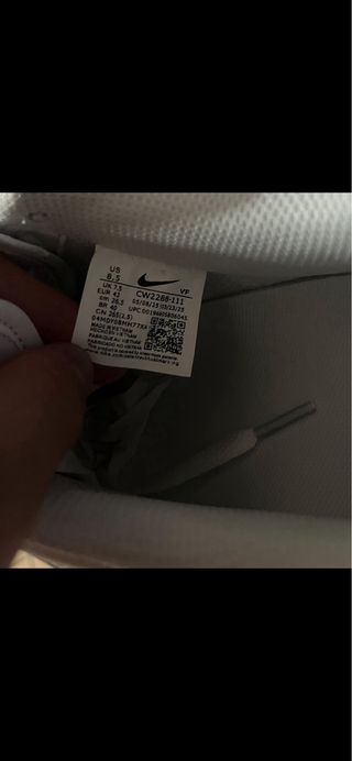 Nike Air Force 1 Blancas Sin Estrenar