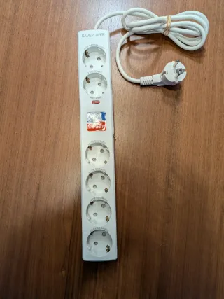 Regleta Save Power Universal 6 Enchufes