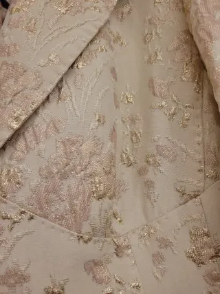 Tailleur donna Clips beige/oro/rosa antico