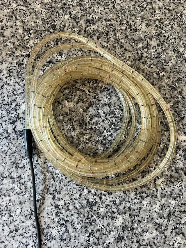 Tira luci LED multicolore 8m IP44 - Natale