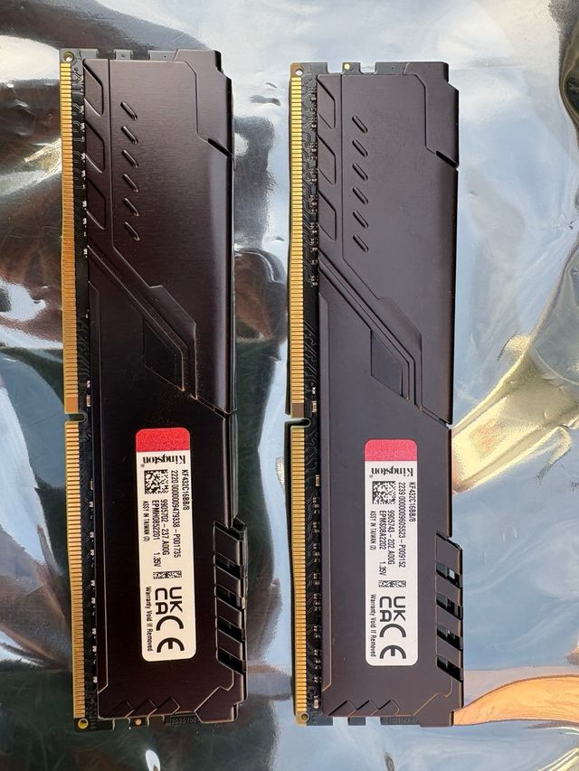 2x8GB DDR4 3200MHz RAM Modules
