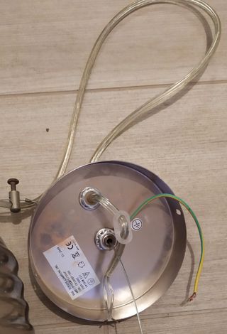 Lampadario a forma di lampadina