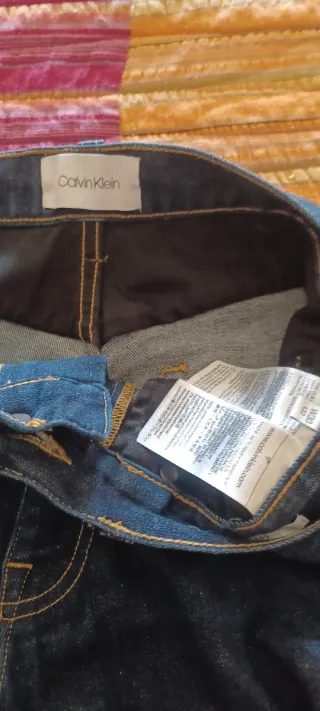 Pantalón Vaquero Calvin Klein Azul