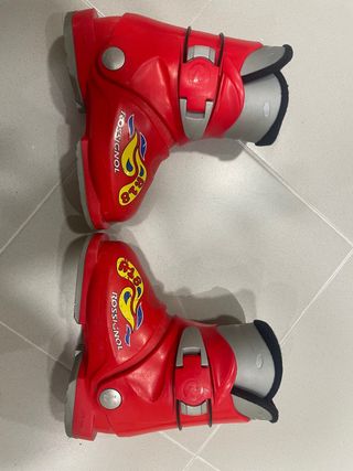 Botas de esquí para niño talla 18
