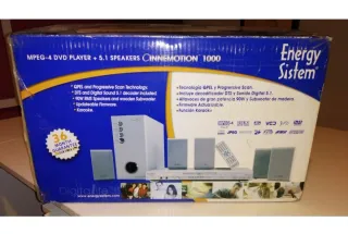 Home Cinema Plata con DVD.Función karaoke.En Hda A