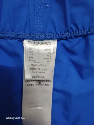 Pantaloncini donna blu taglia L