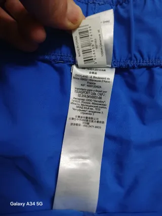 Pantaloncini donna blu taglia L