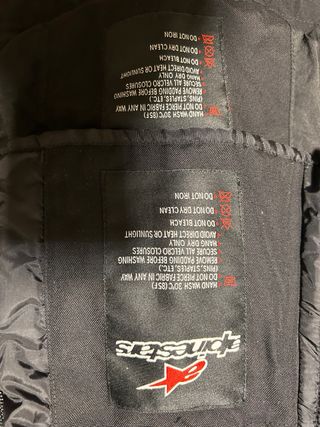 Chaqueta Moto Alpinestars Negra