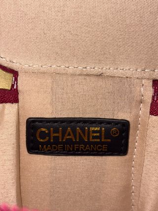 Borsetta Chanel Trapuntata Oro Rosso