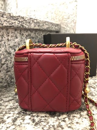 Borsetta Chanel Trapuntata Oro Rosso