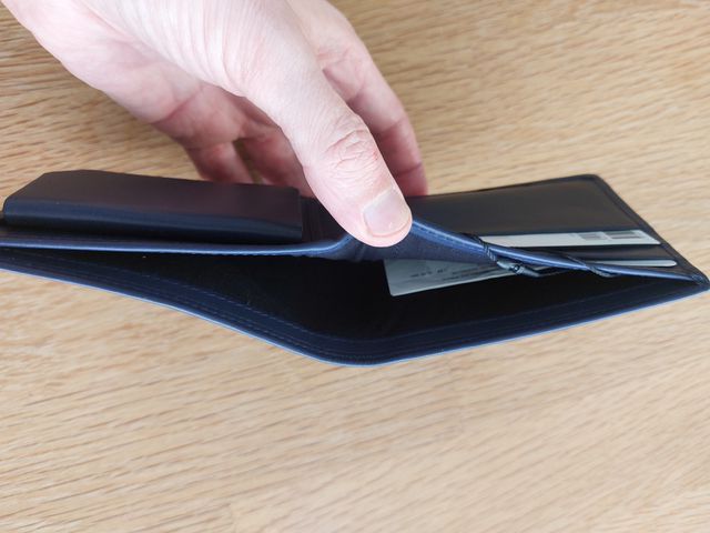 Cartera Adolfo Dominguez Piel Azul