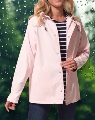 Chubasquero mujer rosa Hublot