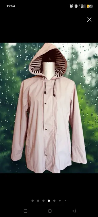 Chubasquero mujer rosa Hublot