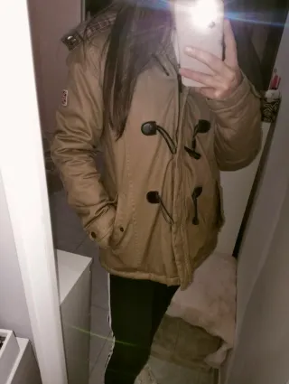 Parka Pepe Jeans Beige Talla M