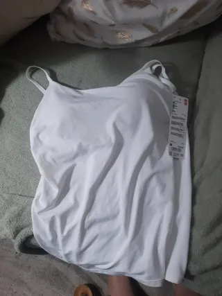 Camiseta Uniqlo Blanca Talla M