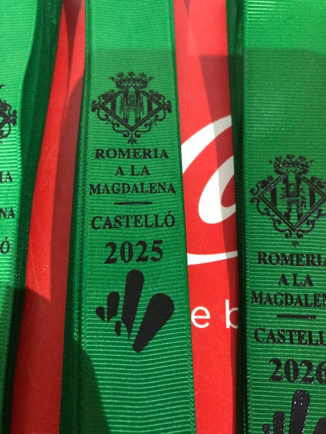 Cintas Romeria a la Magdalena Castellón