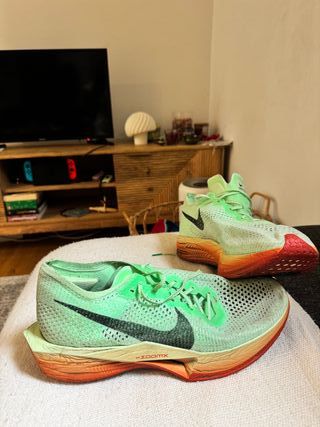 Nike Vaporfly Verde Naranja