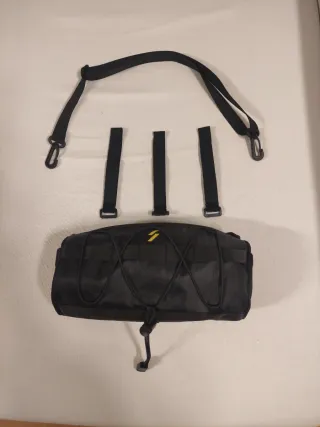 Bolsa manillar bicicleta negra