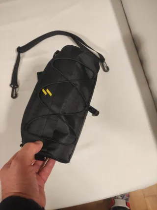 Bolsa manillar bicicleta negra