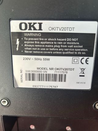 TV OKI 22 Plano