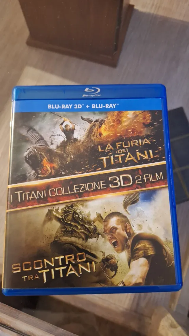 Blu-ray 3D Furia de Titanes Colección 2 Películas