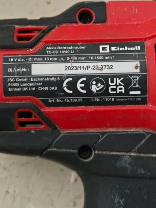 Taladro Atornillador Einhell