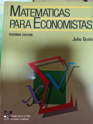 Matemáticas para economistas