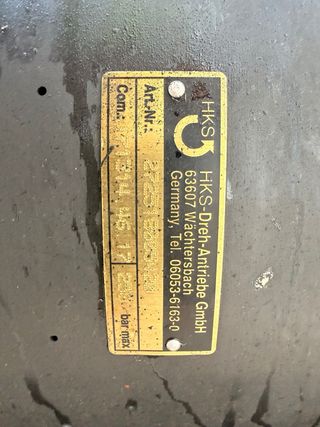 Cabezal basculante/giro cazo