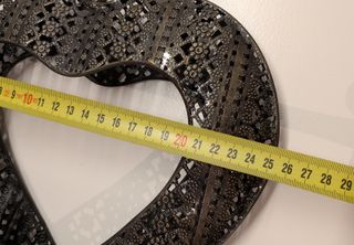 Ciondolo portacandele decorativo a cuore