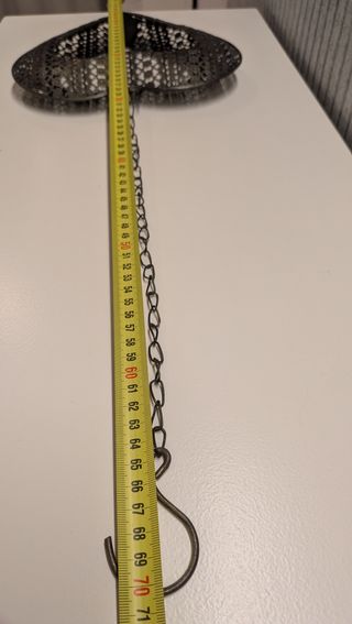 Ciondolo portacandele decorativo a cuore