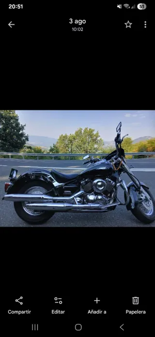 Yamaha Dragstar 650 Custom 2008