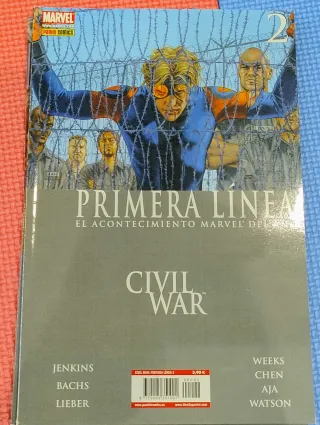 Civil War Primera Linea Completa. 6 números