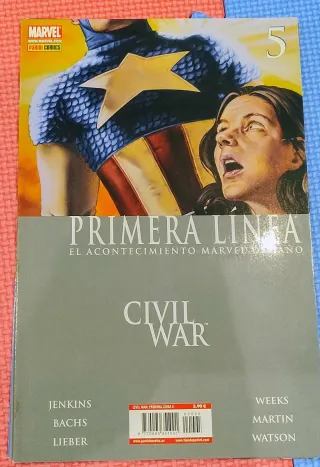 Civil War Primera Linea Completa. 6 números