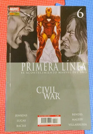 Civil War Primera Linea Completa. 6 números