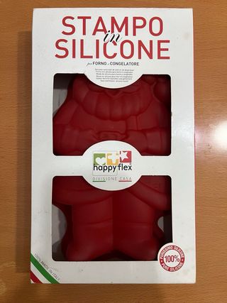 Molde Silicona Papa Noel Happy Flex