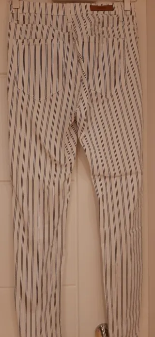Pantalón rayas mujer