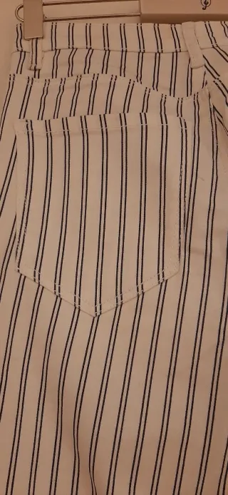 Pantalón rayas mujer